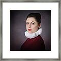 Woman Portrait Framed Print