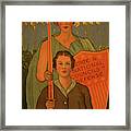 Woman Your Country Needs You, 1917 Framed Print