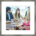 Work And Play Framed Print