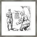 World War One Cartoon, C1918 Framed Print