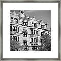 Yale University Vanderbilt Hall Framed Print