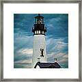 Yaquina Head Lighthouse Framed Print