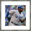 Yasiel Puig Framed Print