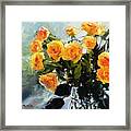 Yellow Roses Framed Print