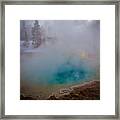 Yellowstone National Park Turquoise Pool Framed Print