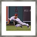 Yoenis Cespedes And Mike Trout Framed Print