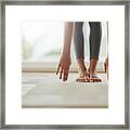 Yoga Can Always Be Modified To Fit People’s Needs Framed Print
