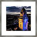 Yonkers City Hall Sunset Framed Print