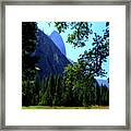 Yosemite Valley Pinnacle - California Framed Print