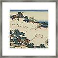 Yoshino, From The Series Snow, Moon And Flowers Framed Print