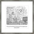 You From The Future Framed Print