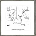 You Have Worms Framed Print