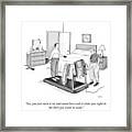 You Just Turn It On And Stand Here Framed Print