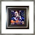 Young Dylan Framed Print