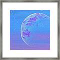 Your World Moon Fragment Framed Print