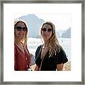 Youth And Beauty In Halong Bay Framed Print