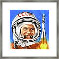 Yuri Gagarin - Vostok I - 12 April 1961 Framed Print