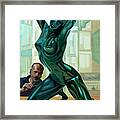 Yves Pires Sculpture Painting Framed Print