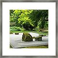 Zen Garden Framed Print