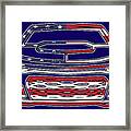 Zl1 Camaro Patriot Framed Print