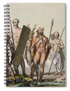 Ancient Celtic Warriors Dressed #1 Greeting Card by Italian School