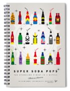 My Super Soda Pops No-00 Spiral Notebook My Super Soda Pops No-00 Spiral Notebook