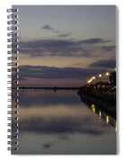 West Kirby Promenade Sunset Spiral Notebook West Kirby Promenade Sunset Spiral Notebook