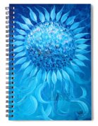 Cornflower In Moonlight Spiral Notebook