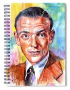 Fred Astaire Painting Spiral Notebook Fred Astaire Painting Spiral Notebook