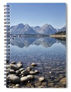 Jackson Lake Near Signal Mountain Lodge Spiral Notebook Jackson Lake Near Signal Mountain Lodge Spiral Notebook