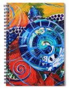 Slopical Tropical Sea Turtle Spiral Notebook