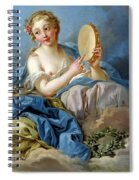 Terpischore the muse of choir and dance Spiral Notebook Terpischore the muse of choir and dance Spiral Notebook