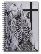 Dark Thoughts Sketchbook: Creepy Skull (8x10) 150 BLANK Unlined Pages, Dark Scary Horror Skull, Goth Drawing Sketch Pad [Book]