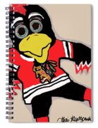 Chicago Blackhawks Tommy Hawk Mascot Kids T-Shirt by Geraldine