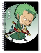 Zoro with Enma (Manga) Spiral Notebook for Sale by MangaPanels