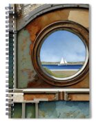Seawall - Porthole Window Spiral Notebook Seawall - Porthole Window Spiral Notebook