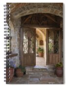 View Of A Passageway Spiral Notebook View Of A Passageway Spiral Notebook