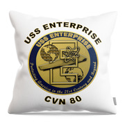 USS Enterprise CVN 80 Crest Art Print by Nikki Sandler - Pixels