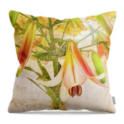 Lily In Utopia Throw Pillow Lily In Utopia Throw Pillow