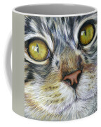 Stunning Cat Painting Coffee Mug by Michelle Wrighton