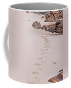 Footprints In The Sand Coffee Mug