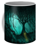 Forest Light Ethereal Fantasy Landscape  Coffee Mug