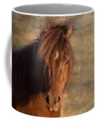 Shetland Pony At Sunset Coffee Mug by Michelle Wrighton