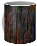 Ghost Trees At Sunset - Abstract Nature Photography Coffee Mug by Michelle Wrighton