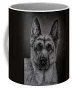 Noble - German Shepherd Dog Coffee Mug by Michelle Wrighton