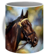 Show Horse Painting Coffee Mug by Michelle Wrighton