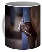 Stockhorse And Spurs Coffee Mug by Michelle Wrighton