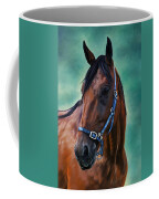 Tommy - Horse Painting Coffee Mug by Michelle Wrighton