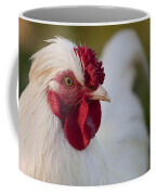 White Rooster Coffee Mug