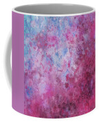 Abstract Square Pink Fizz Coffee Mug by Michelle Wrighton
